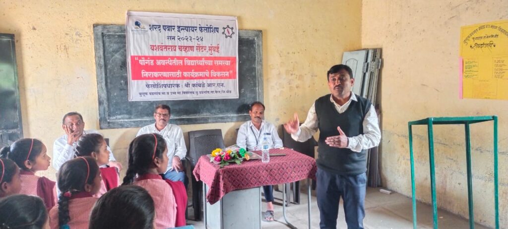 विद्यार्थ्यांनी कृतिशील व्हावे—–डॉ हनुमंत सौदागर